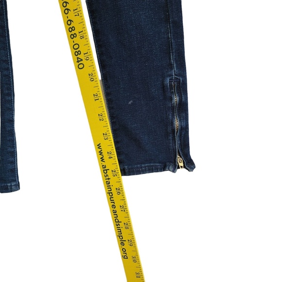 Levi's 710 Super Skinny Stretch Jeans Women's Size 27 Zipper Ankle - Picture 10 of 12